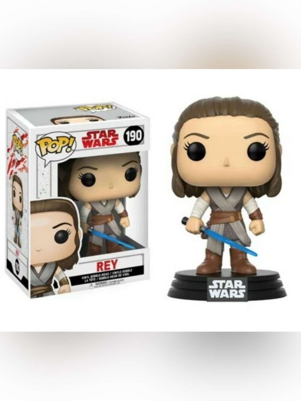 2 Funko Pop! Star Wars Rey a Vinyl Figures